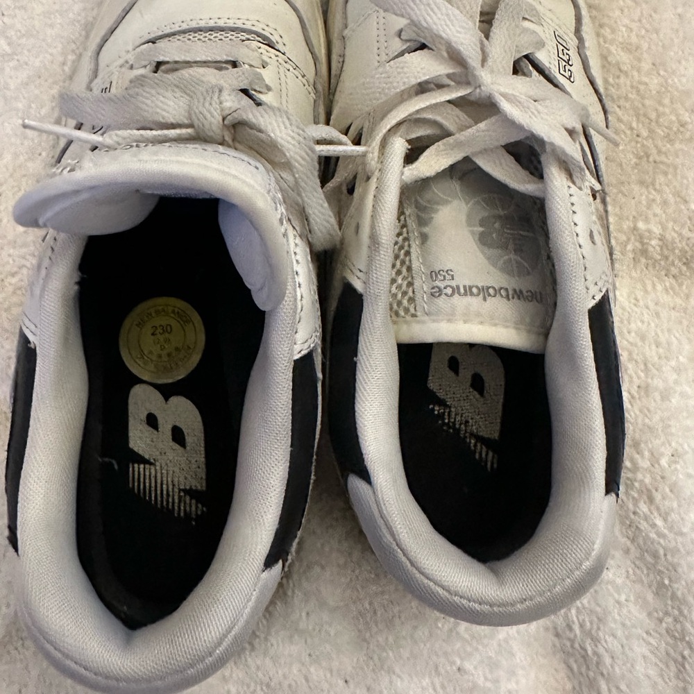 New Balance 550 Women’s Sea Salt Sneakers - Picture 4 of 7